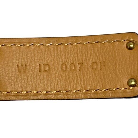 Auth HERMES Kelly - Black Veau Epsom W Belt - Picture 4 of 6